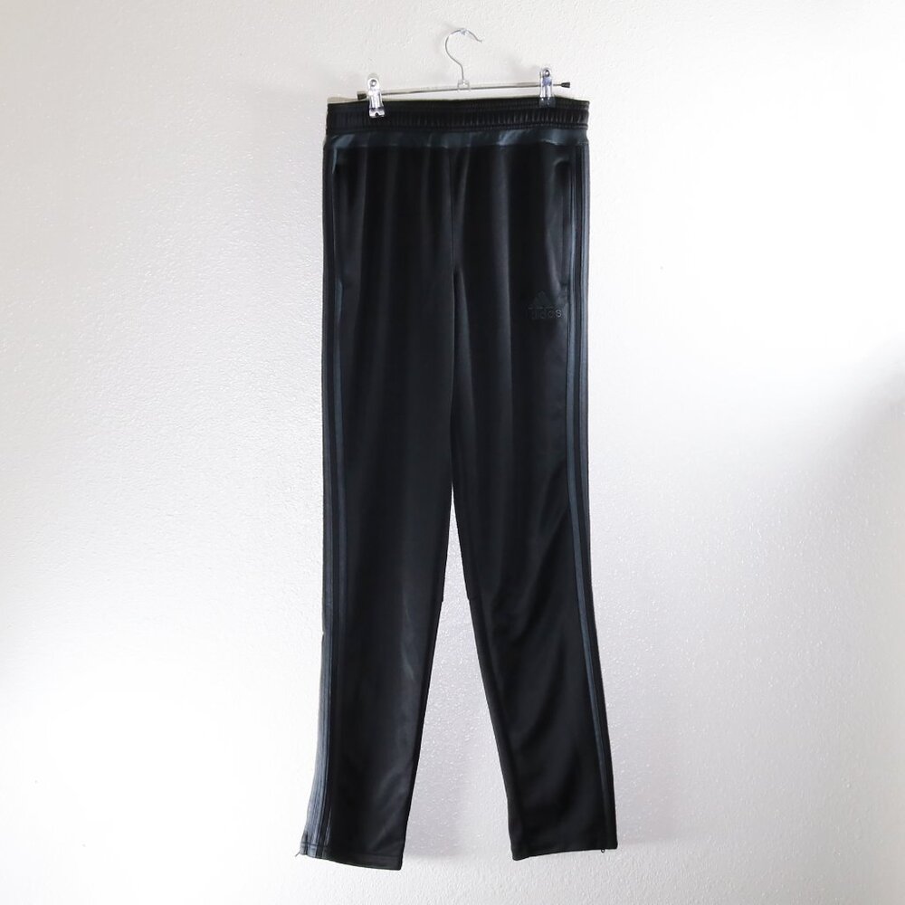 Adidas Climacool - Black and Grey Training Pants (Men's Large)